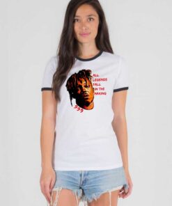 Juice Wrld 999 All Legends Fall In The Making Ringer Tee