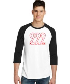 Juice Wrld 999 Club Rapper Logo Raglan Tee