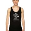 Keep Calm And Resist Coronavirus Logo Tank Top