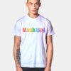 Madhappy Coloring Colorful Logo T Shirt