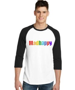 Madhappy Coloring Colorful Logo Raglan Tee