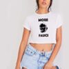 More Fauci Quote Vintage Crop Top Shirt