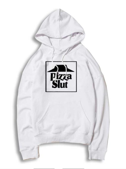 Pizza Slut Delivery Funny Logo Hoodie