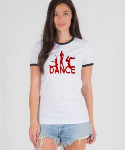 Save The Last Dance Logo Ringer Tee