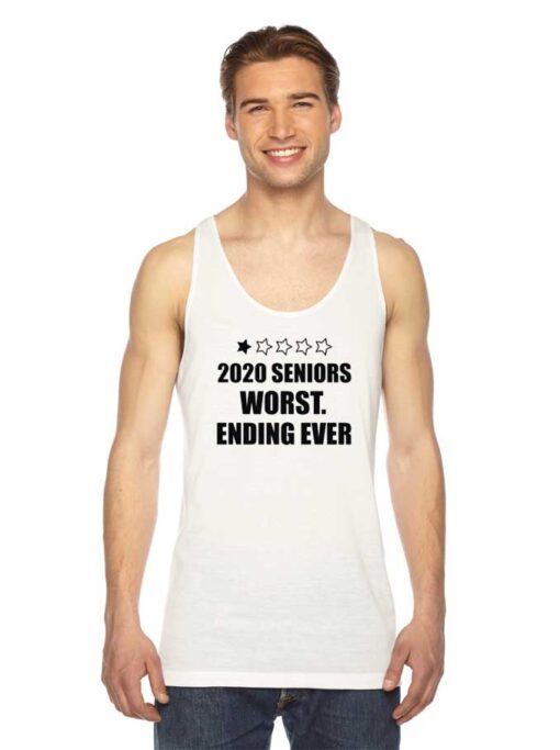 Seniors 2020 Worst Ending Ever Coronavirus Tank Top