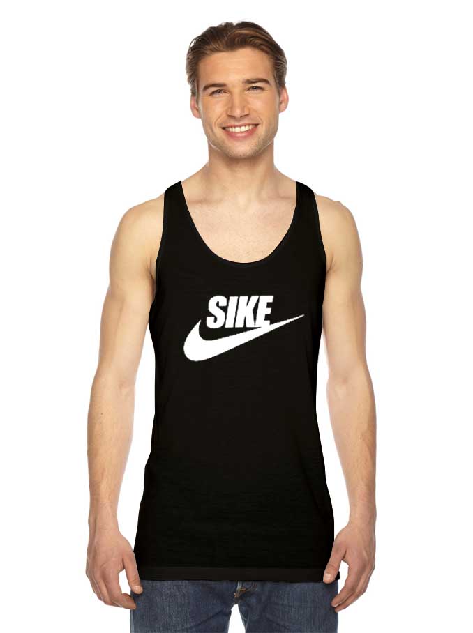 Sike Logo Nike Parody Tank Top
