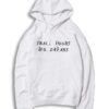 Small Boobs Big Dreams Quote Hoodie