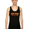 Stay Home Festival Metal Style Logo Tank Top