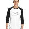 Tokyo Lockdown Coronavirus Quarantine Raglan Tee