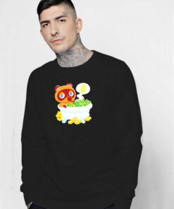 Tom Nook Bank Bath Animal Crossing Sweatshirt