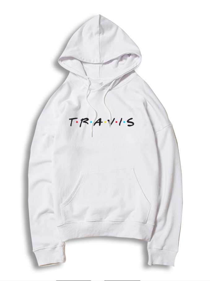 Travis Friends TV Show Style Logo Hoodie