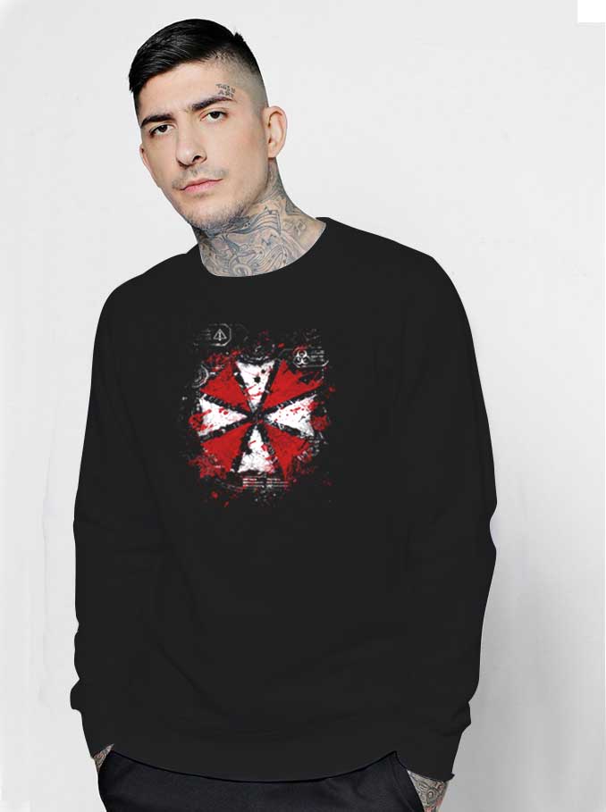 Umbrella Corporation It's Raining Blood Pandemic Sweatshirt