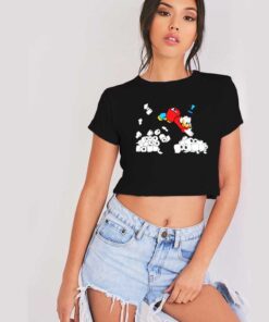 Uncle Gober Really Rich Toilet Paper Crop Top Shirt