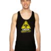 Under Quarantine Coronavirus Radioactive Logo Tank Top