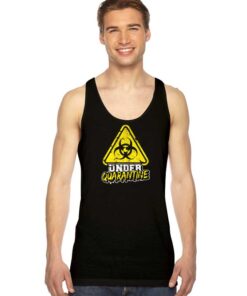 Under Quarantine Coronavirus Radioactive Logo Tank Top