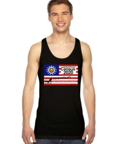 United States Cencus 2020 Deal With It Tank Top