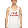 Cancer Care Quote Fuck Cancer Logo Tank Top