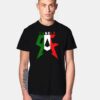 Canelo Alvarez Team Canelo Italian Flag Pattern T Shirt