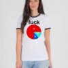 Fuck Usage Percentage Diagram You Shit That Ringer Tee