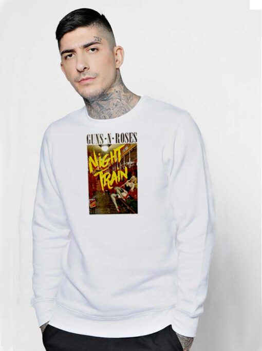 Guns N Roses Night Train Cover Art Sweatshirt