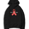 HIV Aids Know Your Status Red Ribbon Logo Hoodie