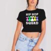 Hip Hop Colorul Bunny Squad Easter Crop Top Shirt