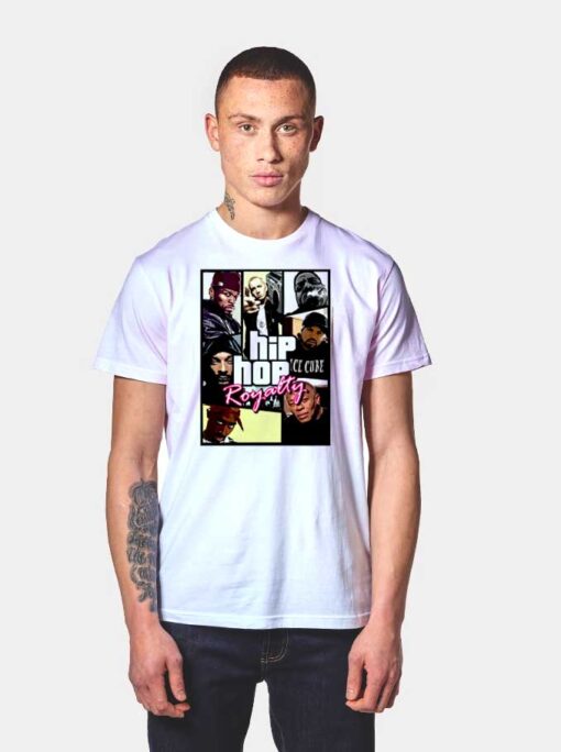 Hip Hop Royalty Snoop Dogg GTA Logo T Shirt