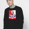 Impeach This Donald Trump Middle Finger Pose Sweatshirt