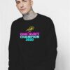 Man Of Egg Hunt Champion 2020 Easter Pregnant Sweatshirt