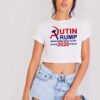 Putin Trump 2020 Make Russia Great Again Crop Top Shirt