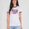 Putin Trump 2020 Make Russia Great Again Ringer Tee