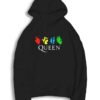Queen Band Colorful Member Face Logo Hoodie