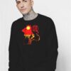 Queens Of The Stone Age Sunset Devil Girl Sweatshirt