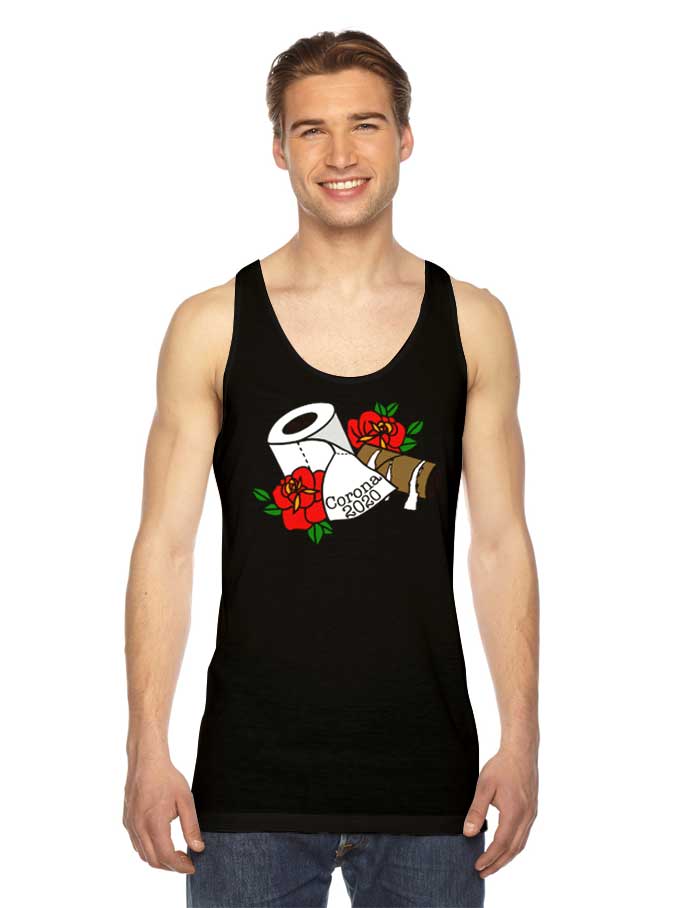 Rest In Peace Toilet Paper Crisis Corona 2020 Tank Top