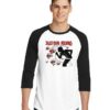 Rolling Stones American Tour 1972 Stone Tongue Raglan Tee