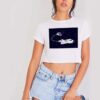 SpaceX Launch NASA Space Shuttle Crop Top Shirt