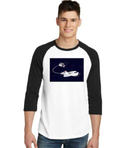 SpaceX Launch NASA Space Shuttle Raglan Tee