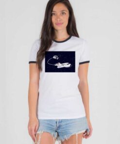 SpaceX Launch NASA Space Shuttle Ringer Tee