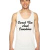 Sweet Tea And Sunshine Quote Tank Top