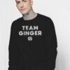 Team Ginger Clover Logo Vintage Sweatshirt
