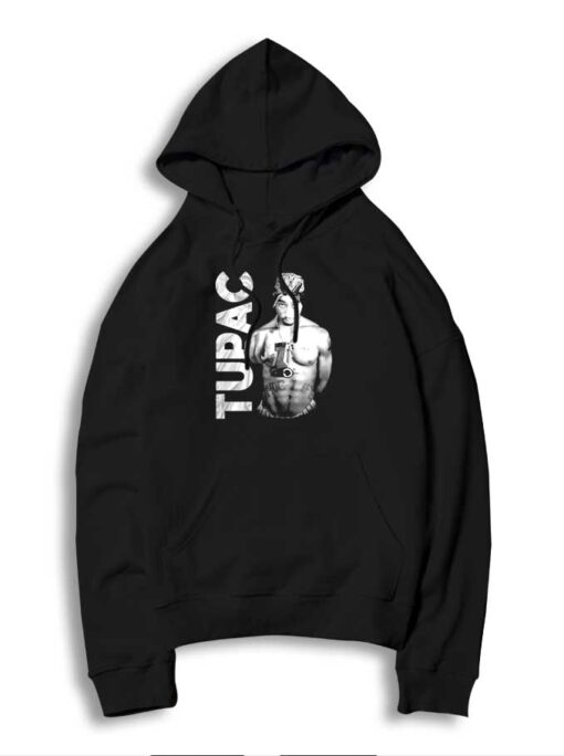 Tupac Shakur Thug Life Holding Pistol Hoodie