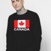 Vintage Canada Flag Maple Leaf Logo Sweatshirt