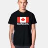 Vintage Canada Flag Maple Leaf Logo T Shirt