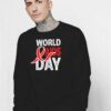World Aids & HIV Day Retro Logo Sweatshirt