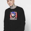 Abraham Lincoln The America Flag Sweatshirt