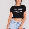 All Eyez On ME All Seeing Eye Tupac Crop Top Shirt