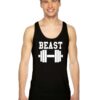 Beast Gym Dumbell Cute Couple Tank Top