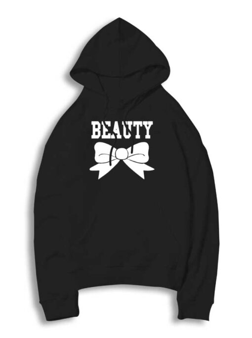 Beauty Hair Ribbon Cute Couple Hoodie