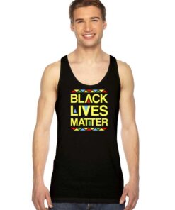 Black Lives Matter Equality No Racism Tank Top