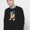 Bugs Bunny And Lola Butt Slap Sweatshirt